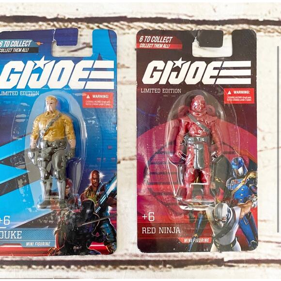 GI JOE Limited Edition Hasbro Mini Figures - Picture 2 of 5
